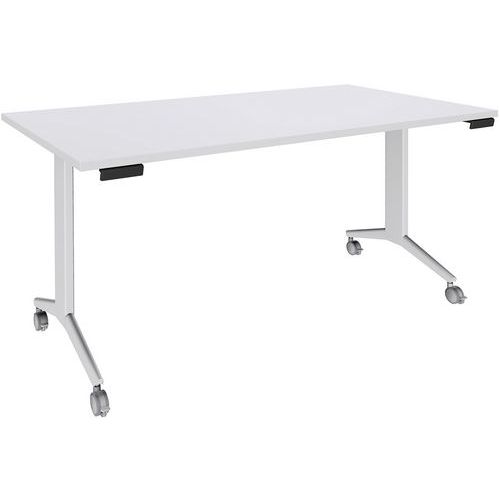 Simmob Tafel Idora 160x80 cm witte voet