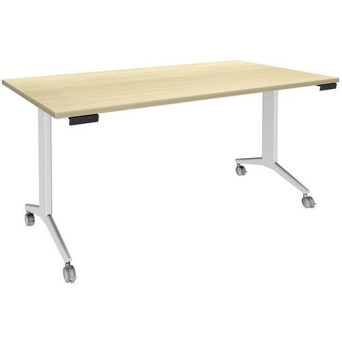 Simmob Tafel Idora 160x80 cm witte voet