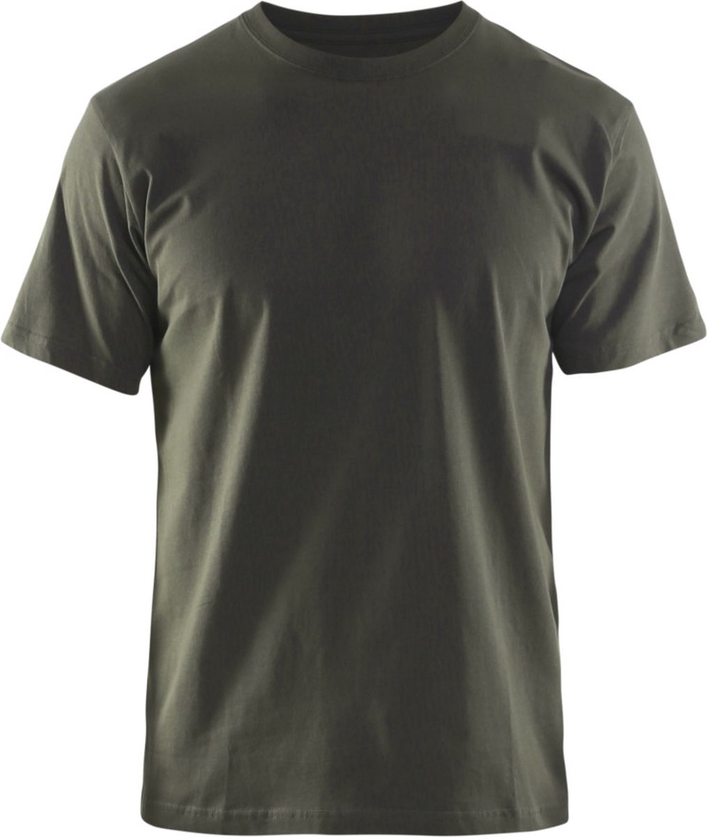 Blaklader T-shirt 3525 - groen/grijs