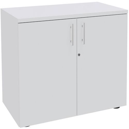 Simmob Lage kast Urban met glanzende handgreep 72x80 cm 1 legbord - zelf te monteren