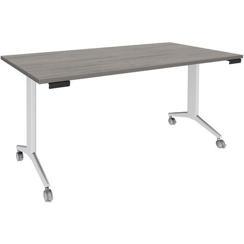 Simmob Tafel Idora 160x80 cm witte voet