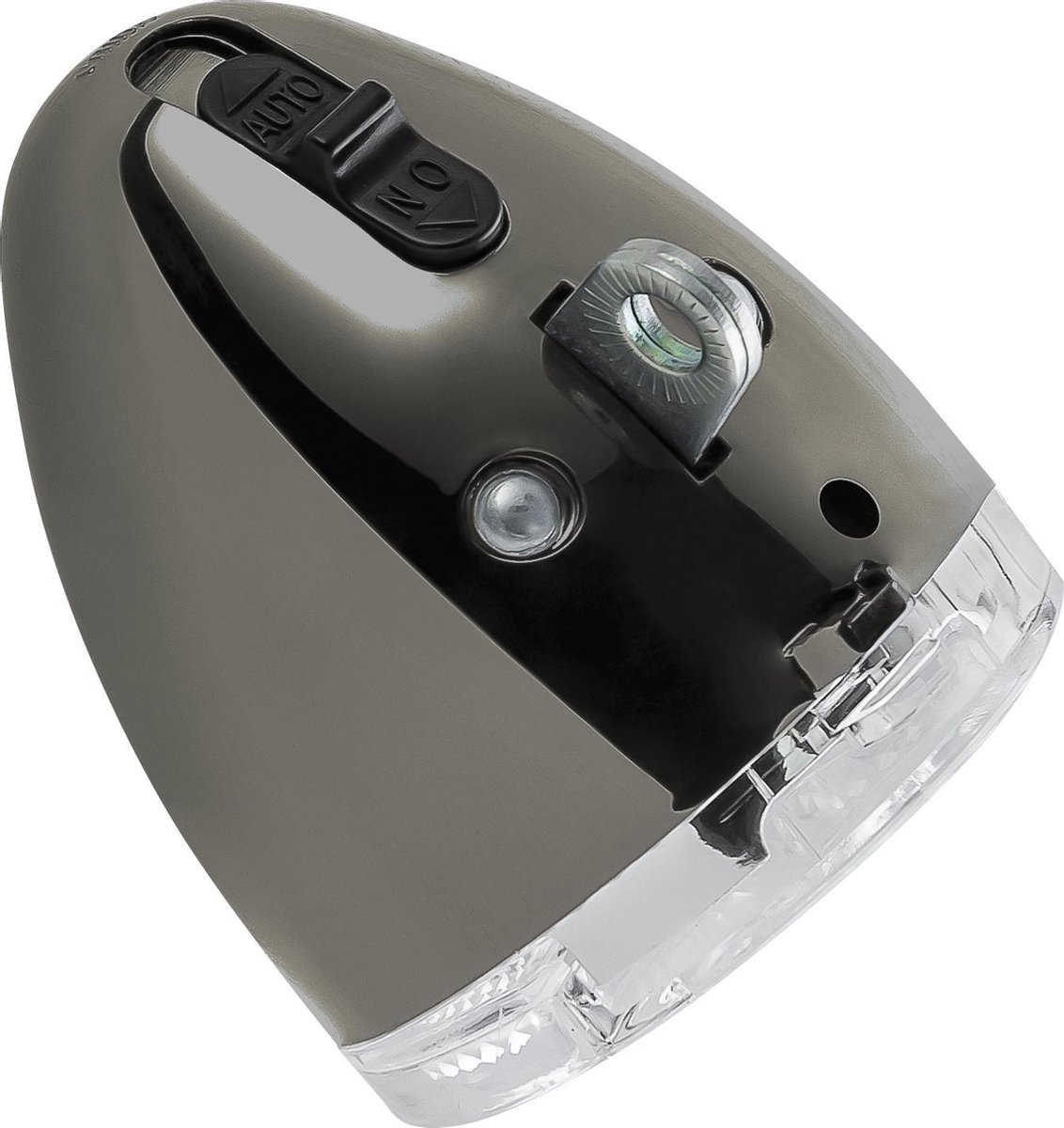 AXA koplamp Retro 606 Steady LED 15 lux dynamo - Zwart