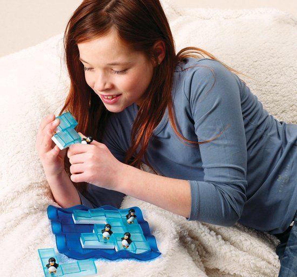 Smart Games Spel Smartgames Penguins On Ice - Blauw