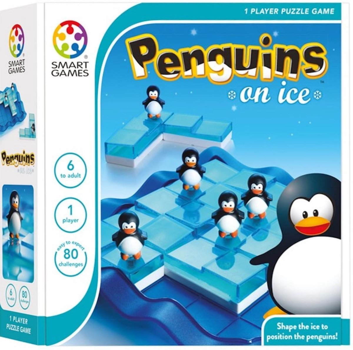 Smart Games Spel Smartgames Penguins On Ice - Blauw