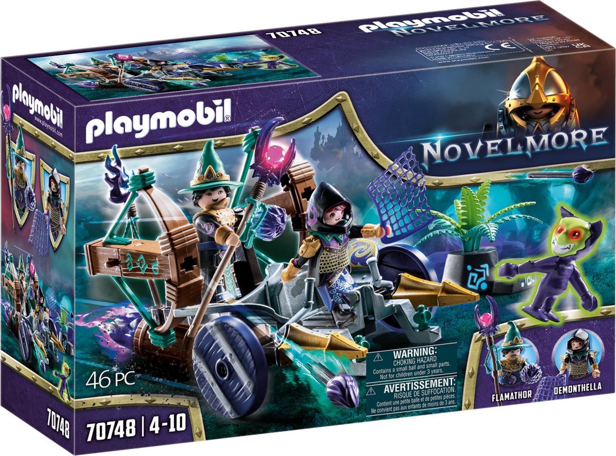 Playmobil 70748 Violet Vale Demonem-Vangwagen