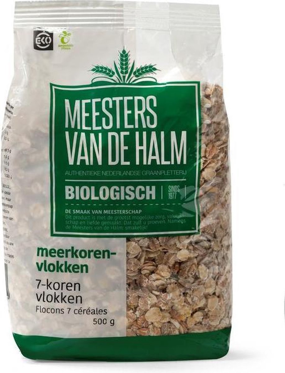 De Halm 7-Korenvlokken 500 gram