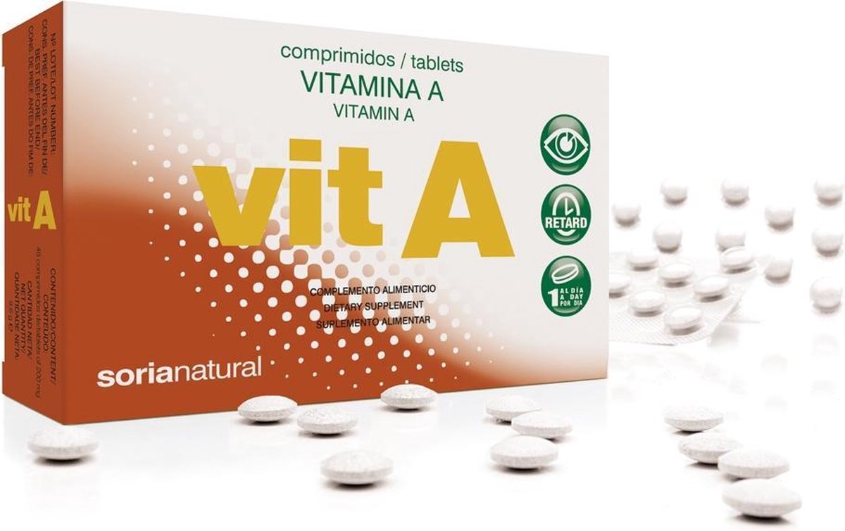 Soria Vitamine A retard 800 mcg 48 tabletten