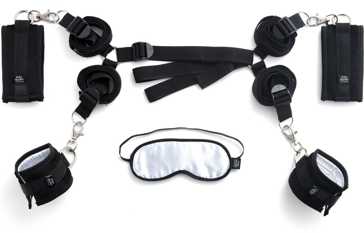 FIFTY SHADES Hard Limits Bed Restraint Kit