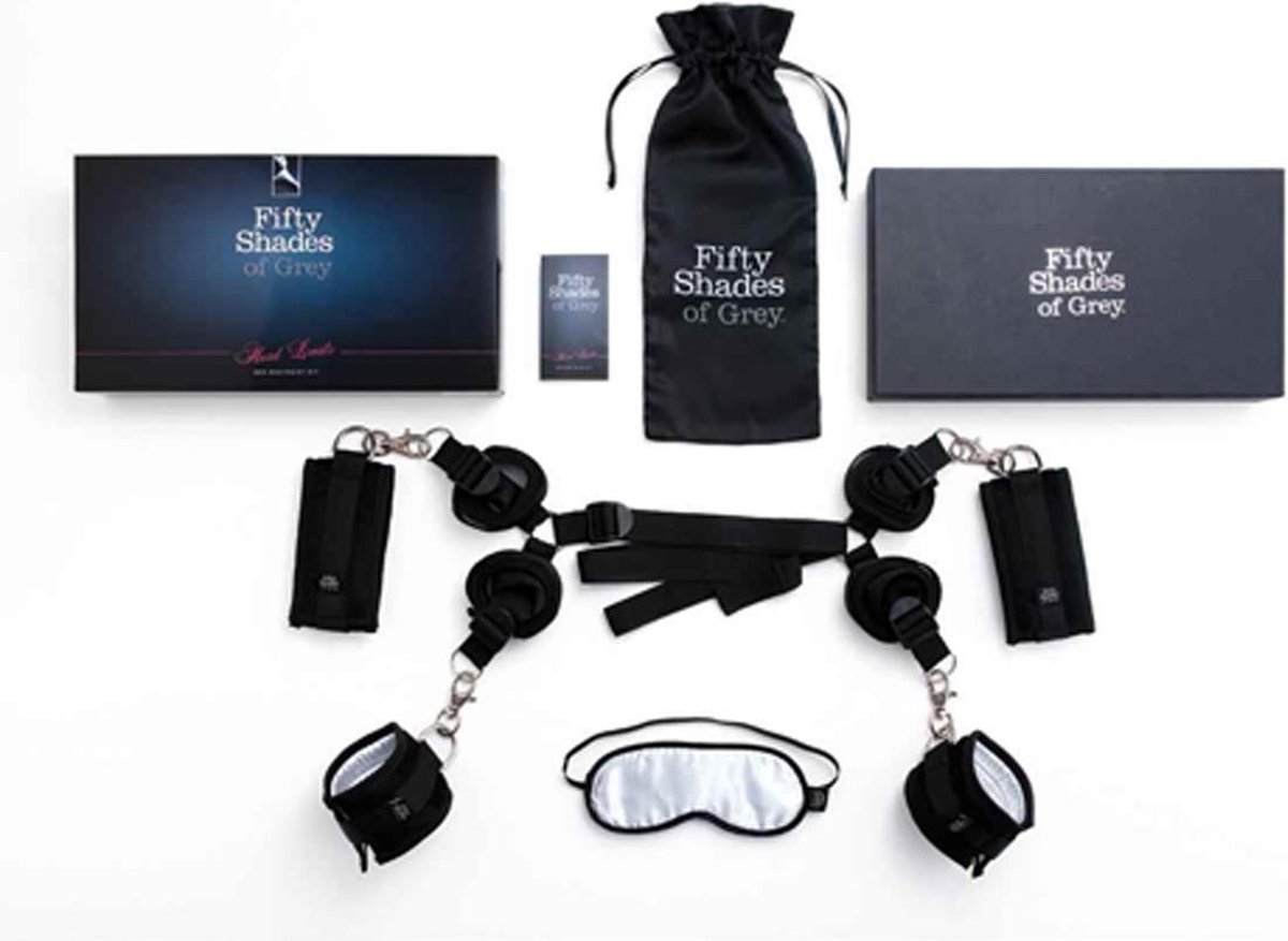 FIFTY SHADES Hard Limits Bed Restraint Kit