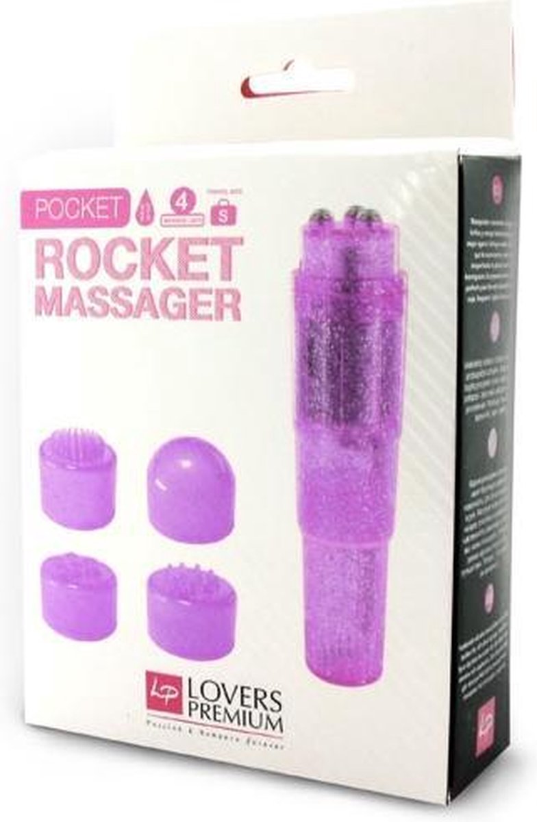 Lovers Premium Pocket Rocket Massager paars