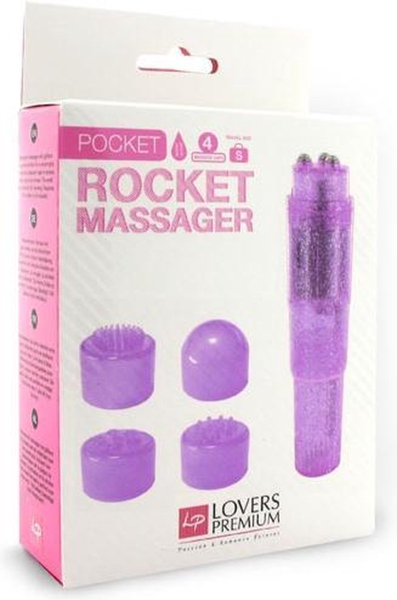 Lovers Premium Pocket Rocket Massager paars
