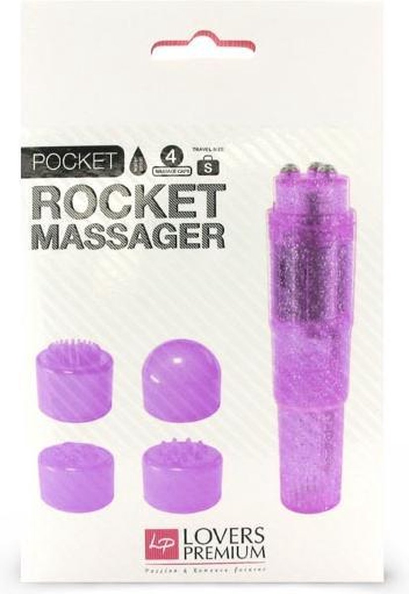 Lovers Premium Pocket Rocket Massager paars
