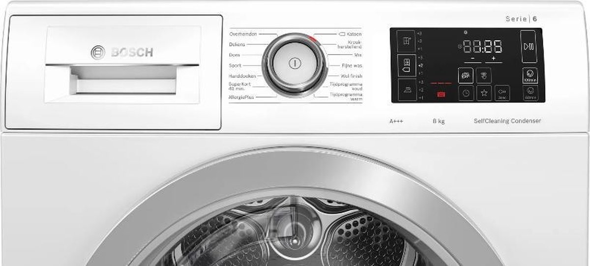 Bosch WTU87692NL - Wit