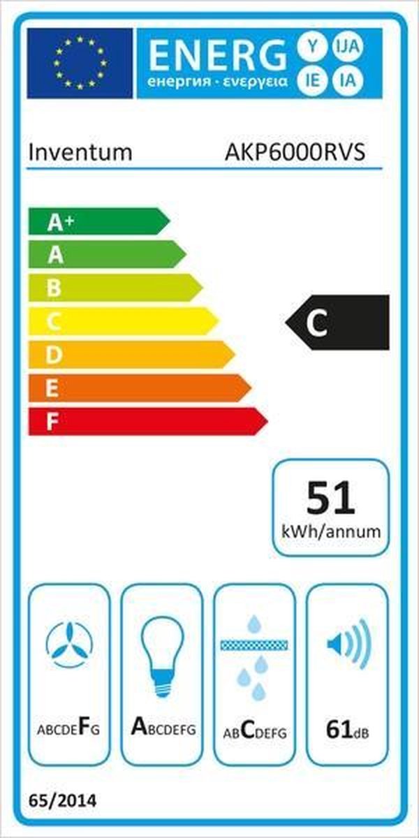 Inventum AKP6000RVS - Silver