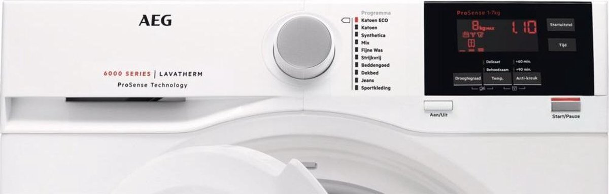 AEG T6DB82GP Refurbished - Wit