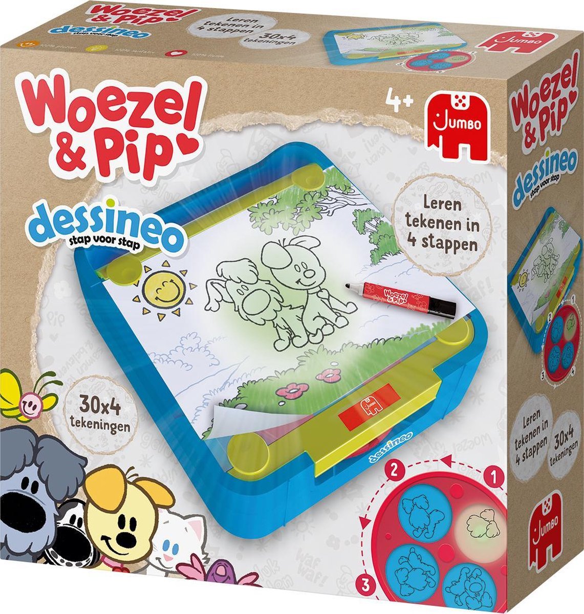 Jumbo Woezel & Pip Dessineo Leren tekenen