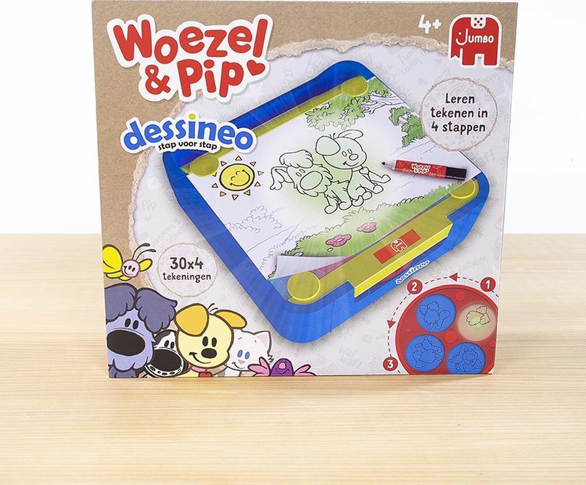 Jumbo Woezel & Pip Dessineo Leren tekenen