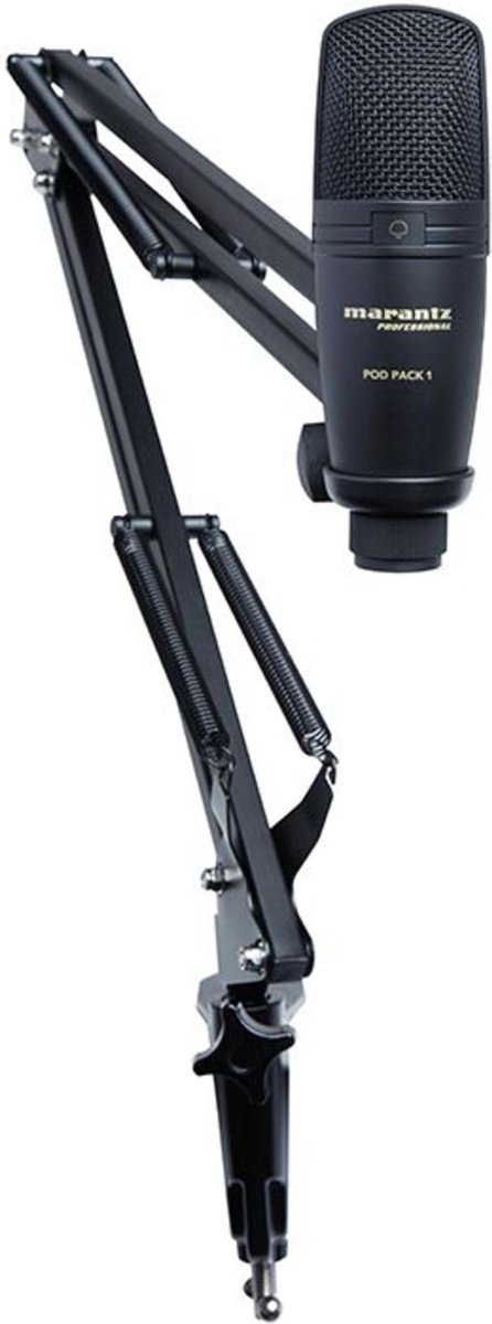 Marantz Pod Pack 1 USB microfoon met statief en kabel
