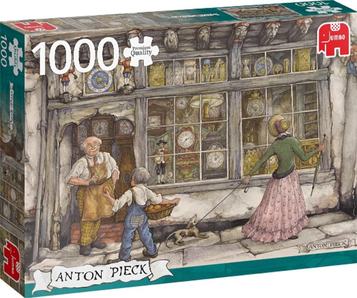 Jumbo Premium Collection puzzel - Anton Pieck The Clock Shop (1000 stukjes)