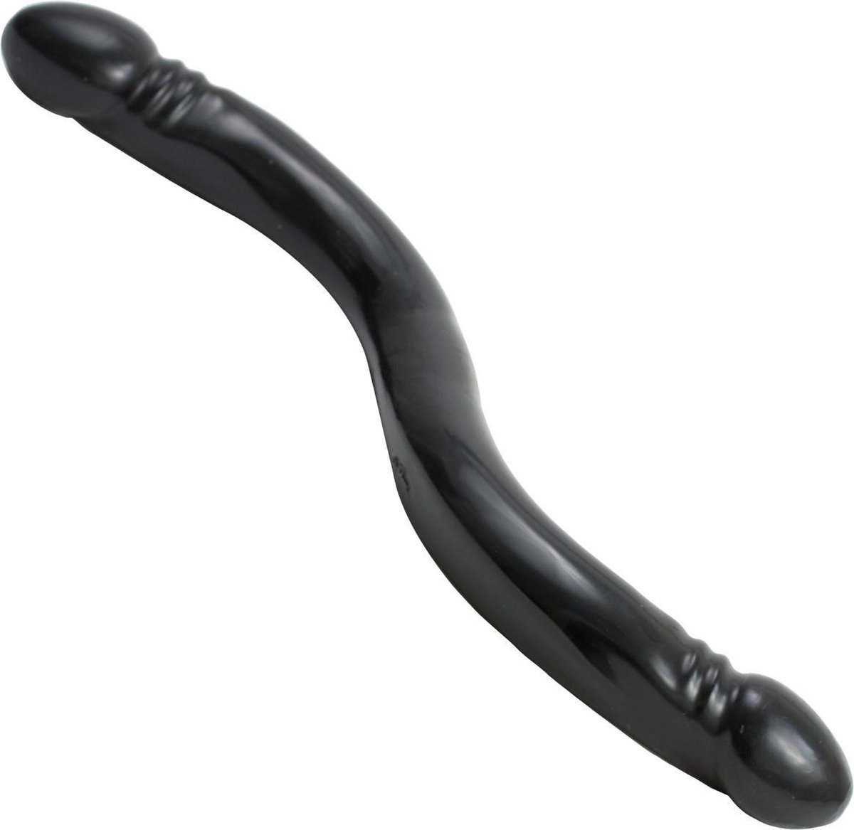 The Classics e dubbele dildo XL - Zwart