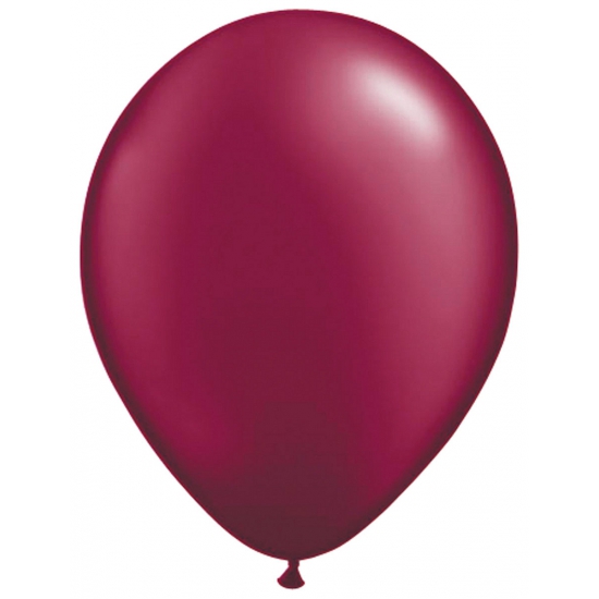 Ballonnen donker 50 stuks - Rood