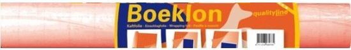Boeklon kaftfolie zelfklevend 250 x 33 cm- Boeken kaften kaftpapier lamineerfolie