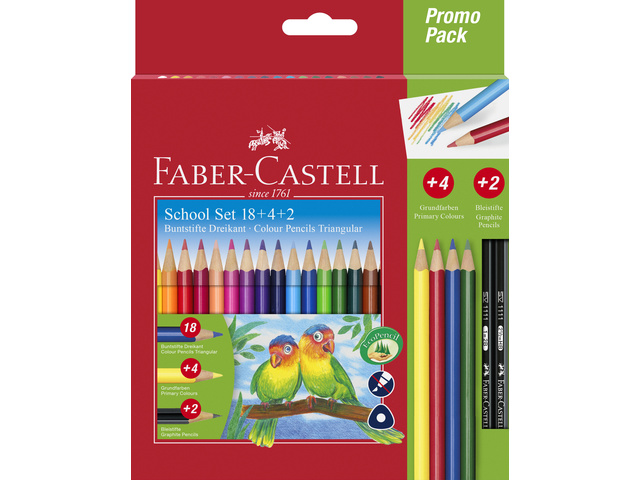 Faber Castell kleurset Faber-Castell Trianular