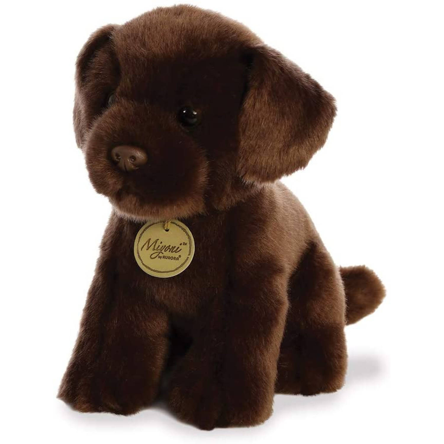 Aurora Knuffel Labrador Junior 28 Cm Pluche - Bruin