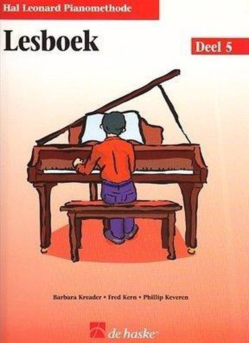 Hal Leonard Pianomethode Lesboek Deel 5 educatief boek