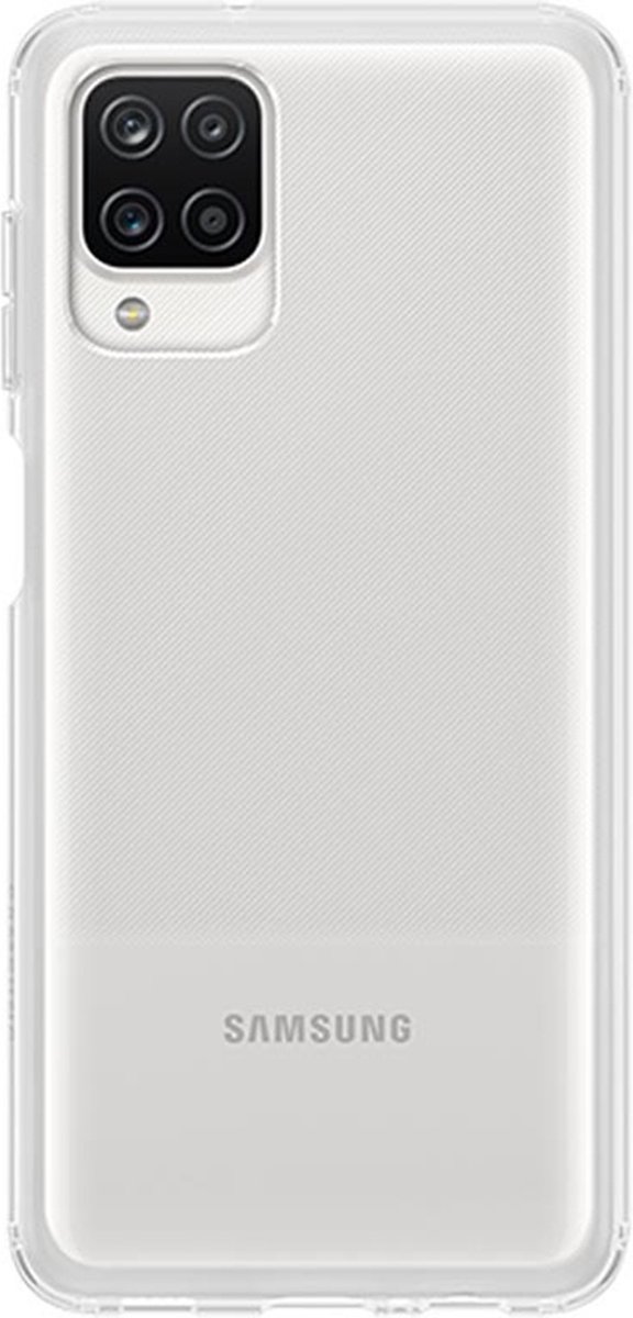 Samsung Galaxy A12 Soft Clear Back Cover Transparant