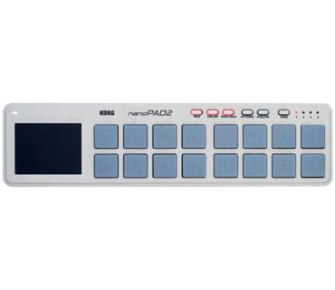 Korg nanoPad 2 USB MIDI drumpad controller wit