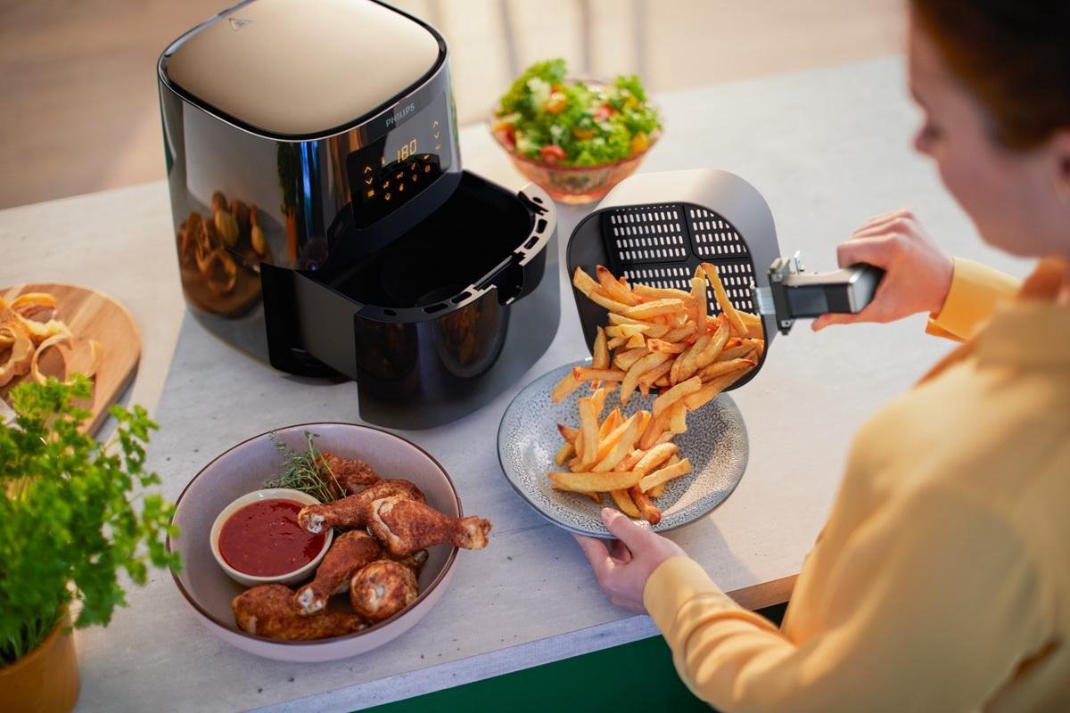 Philips Airfryer L HD9252/70 - Zwart