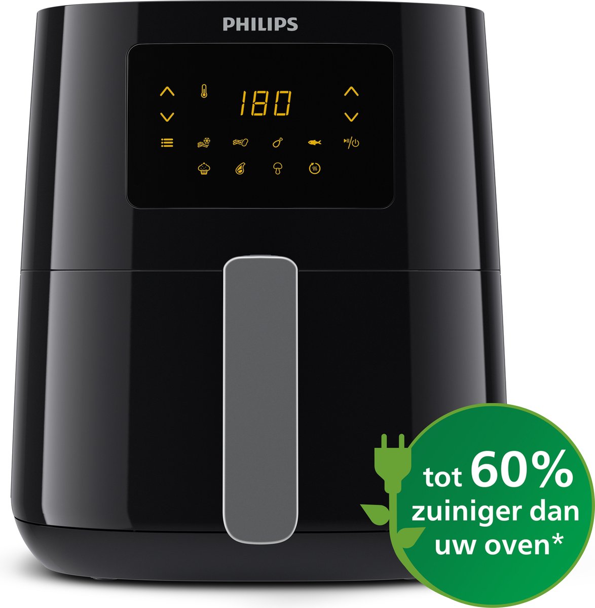 Philips Airfryer L HD9252/70 - Zwart