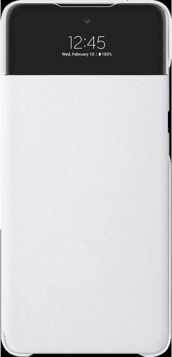 Samsung Galaxy A72 Smart S View Book Case - Blanco