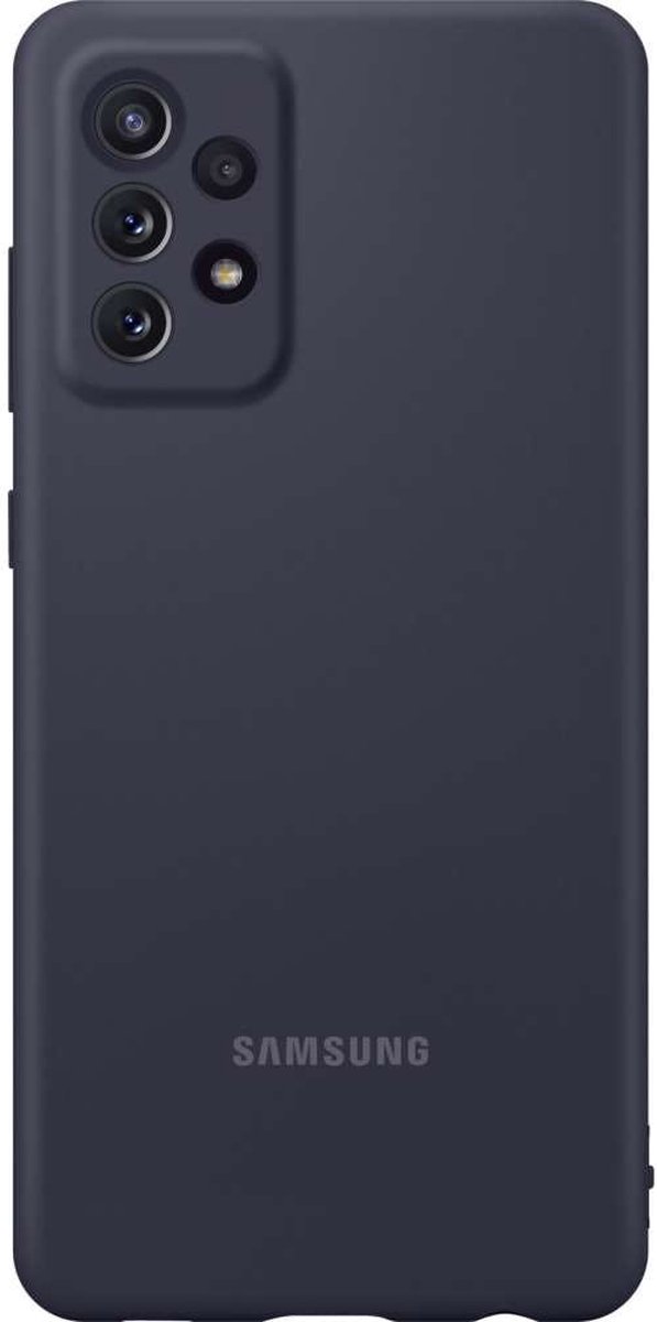 Samsung Galaxy A72 Siliconen Back Cover - Zwart