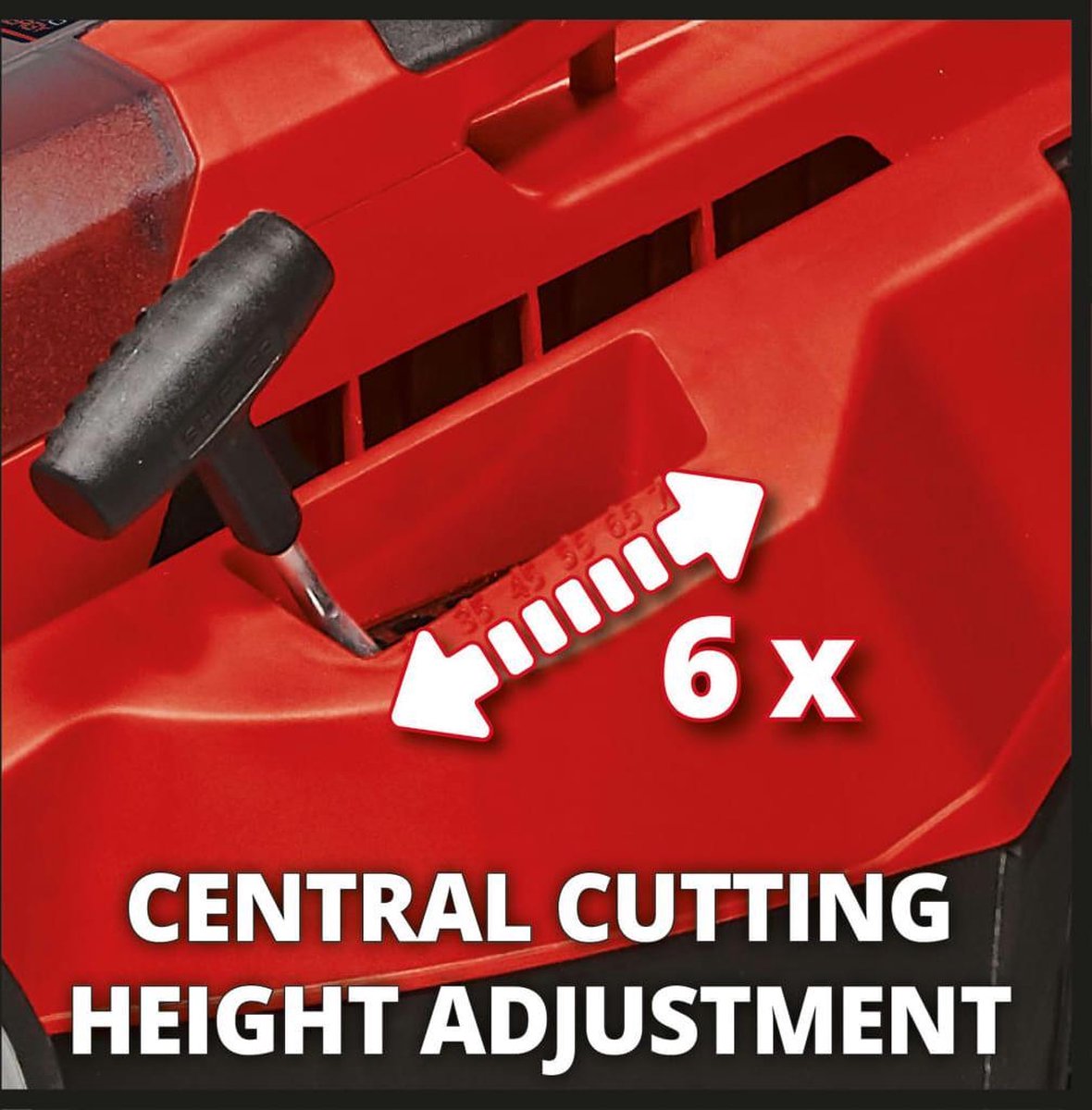 Einhell Rasarro 36/38 Kit - Rood