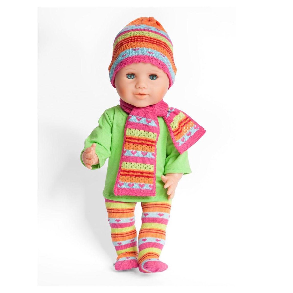 Heless Poppenkleding Muts En Sjaal Voor Pop Van 35-45 Cm