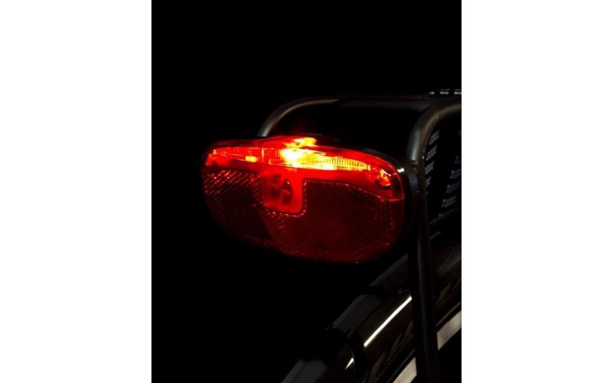 Spanninga Achterlicht Duxo Led Batterij - Zwart