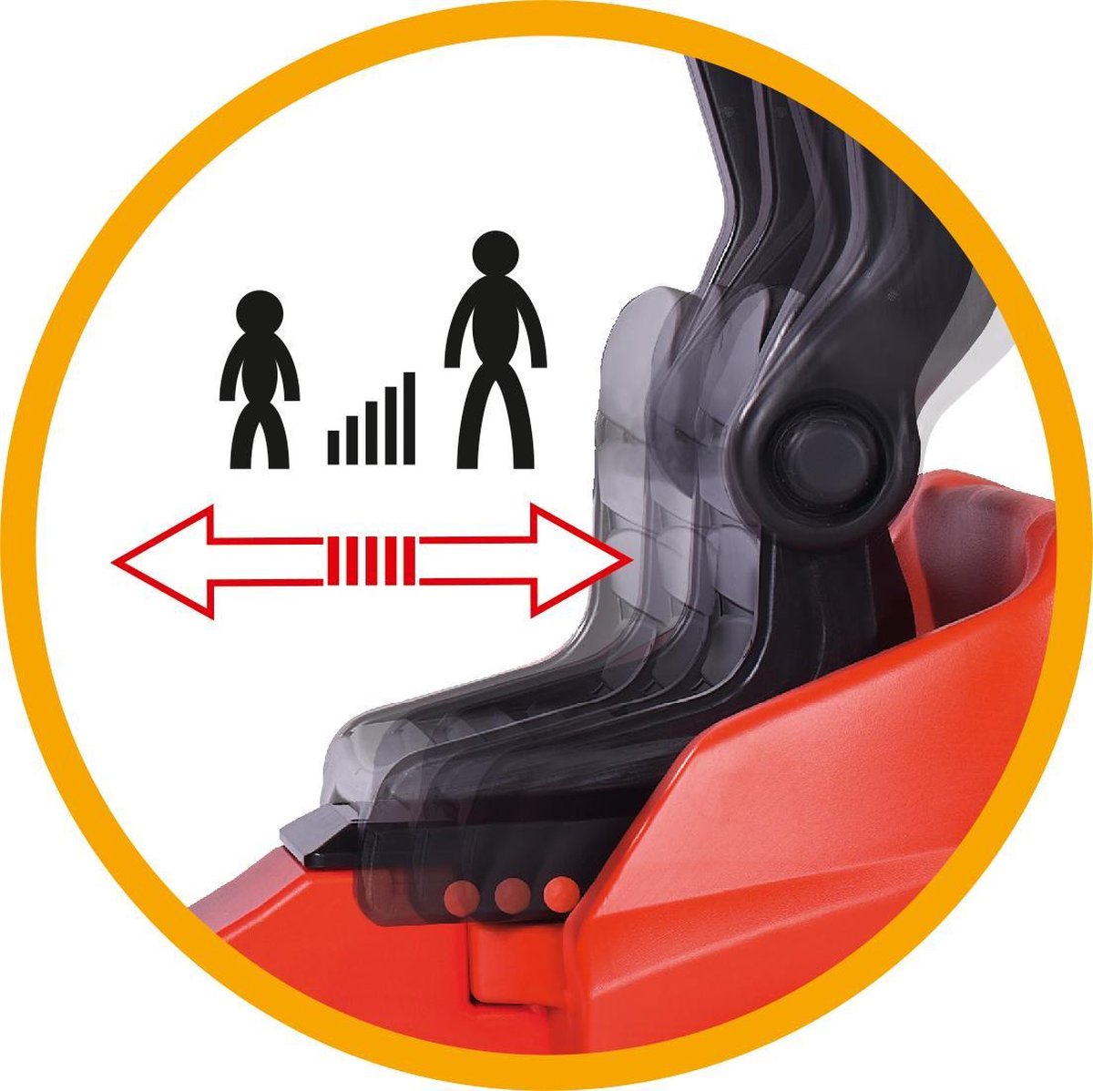 Big Vorkheftruck Linde - Zwart