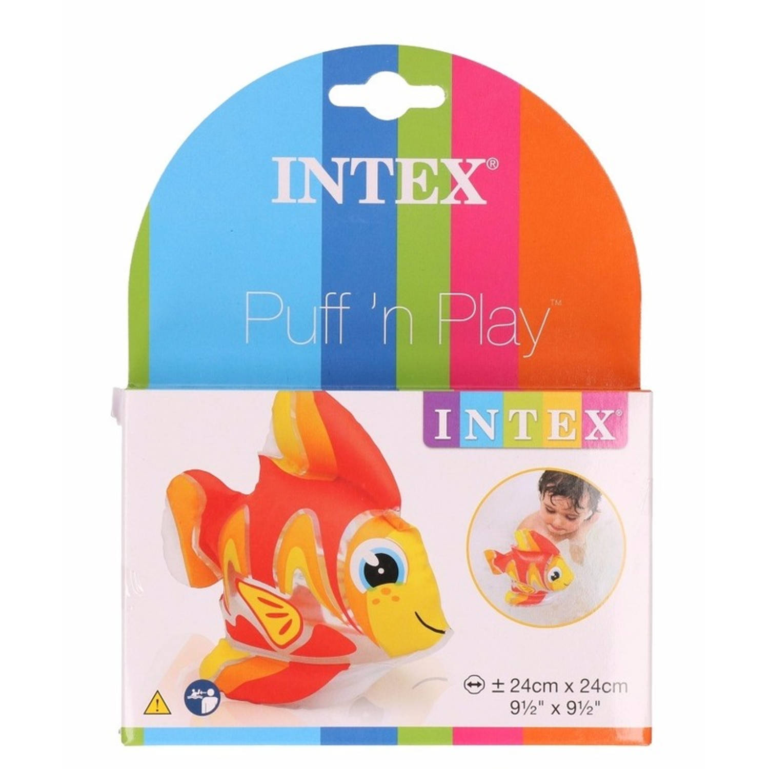 Intex Opblaas Tropisch Visje 24 Cm