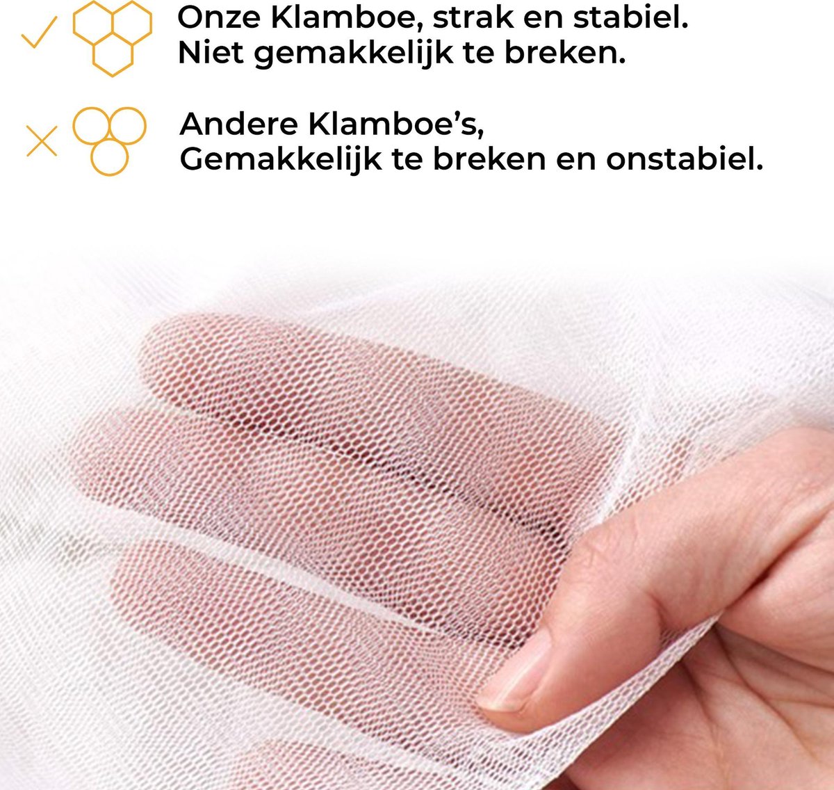 Deryan Klamboe/bedtent (75 X 150 Cm) - Paars