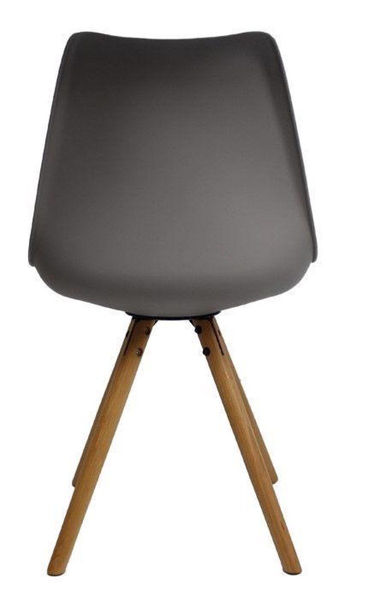Dimehouse Harrow Eetkamerstoel - Kuipstoel - Scandinavisch Design - Grijs
