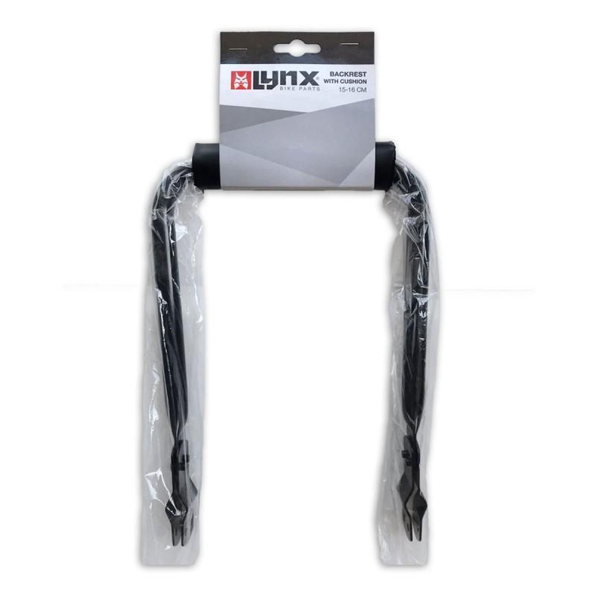 Lynx Kinderrugsteun Met Kussen Dragerbevestiging 15-16 Cm - Zwart