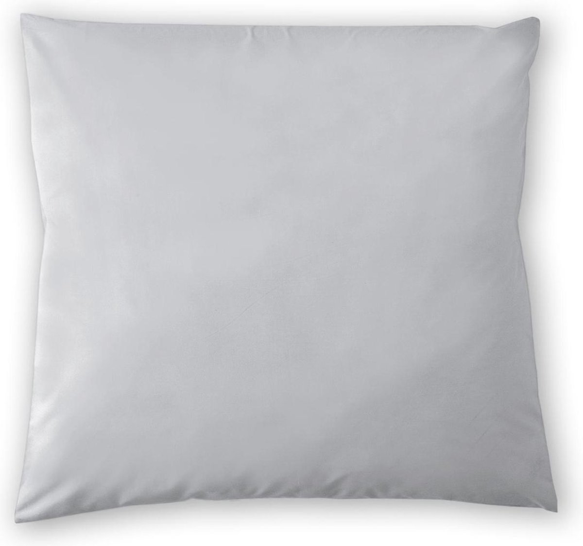 Cinderella Basic Percaline Katoen Kussenslopen (Set Van 2) - 100% Percaline Katoen - 40x80 Cm - Grey - Grijs