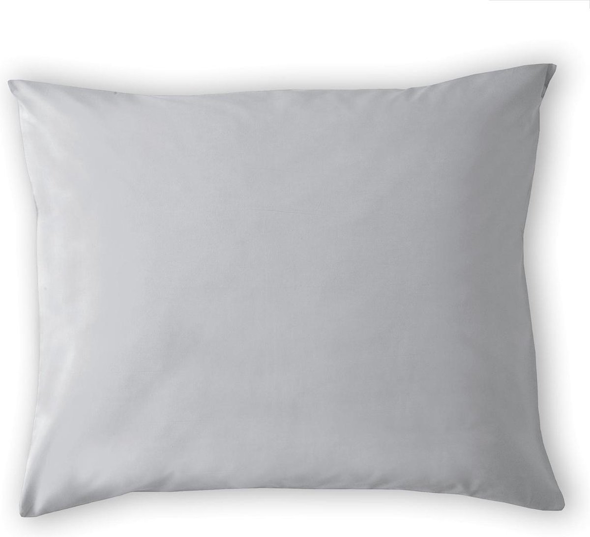 Cinderella Basic Percaline Katoen Kussenslopen (Set Van 2) - 100% Percaline Katoen - 40x80 Cm - Grey - Grijs