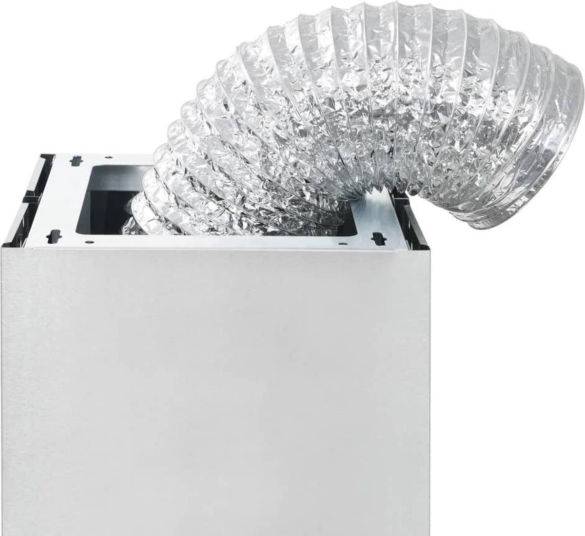 Vidaxl Eilandafzuigkap 756 M³/u Led 90 Cm Roestvrij Staal - Silver