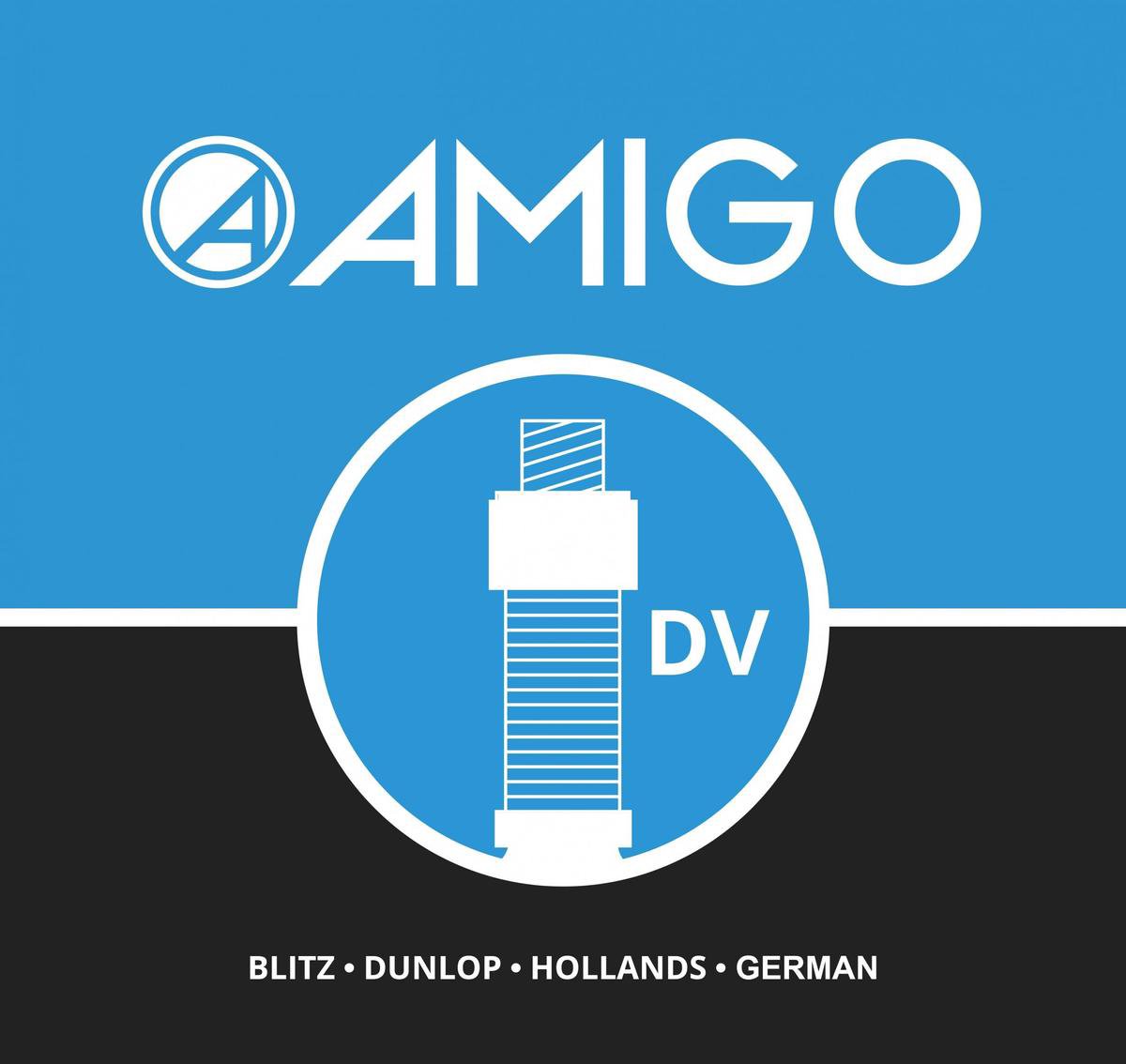 Amigo Binnenband 27 X 1 1/4 (32-630) Dv 45 Mm - Zwart
