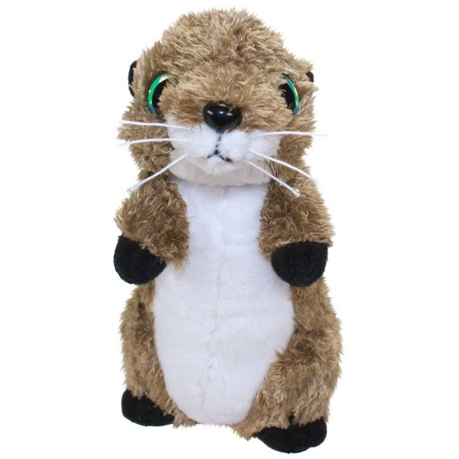 Lumo Stars Knuffelotter 15 Cm - Bruin