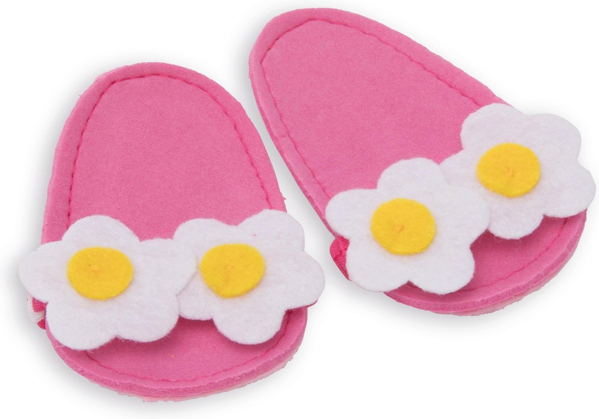 Heless Poppenslippers Voor Een Pop Van 35-45 Cm - Roze