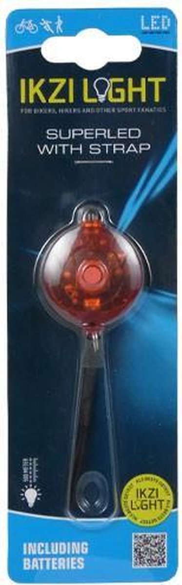 Ikzi Light Achterlicht Er2f Led 4 Cm - Rood